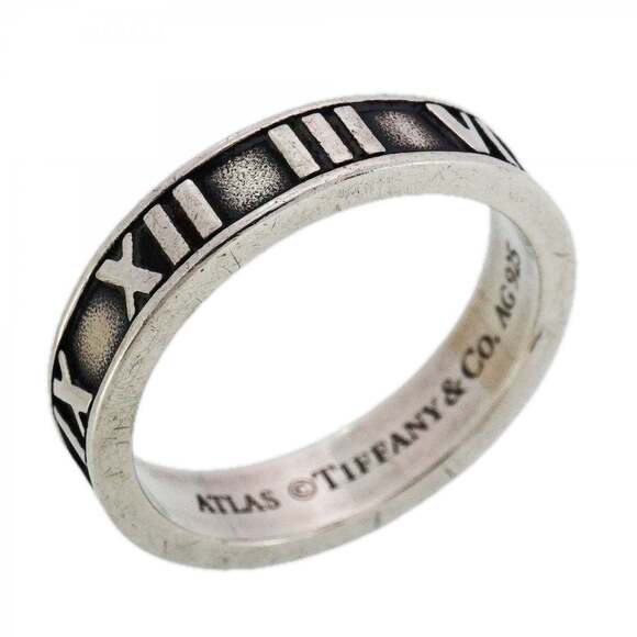 Tiffany Atlas ring silver 925 size 9 for women